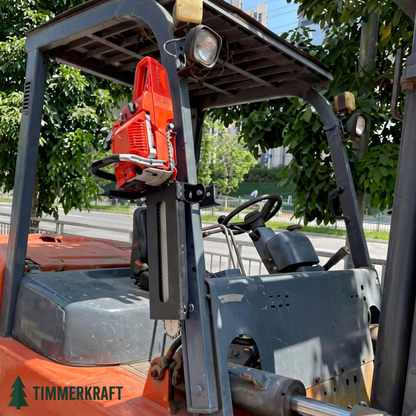 Timmerkrafts Motorsågsfäste - Säker transport i skogen